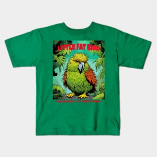 Kakapo . little fat bird Kids T-Shirt